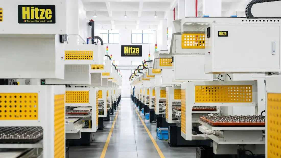 Hitze production base — extrusion and quality control