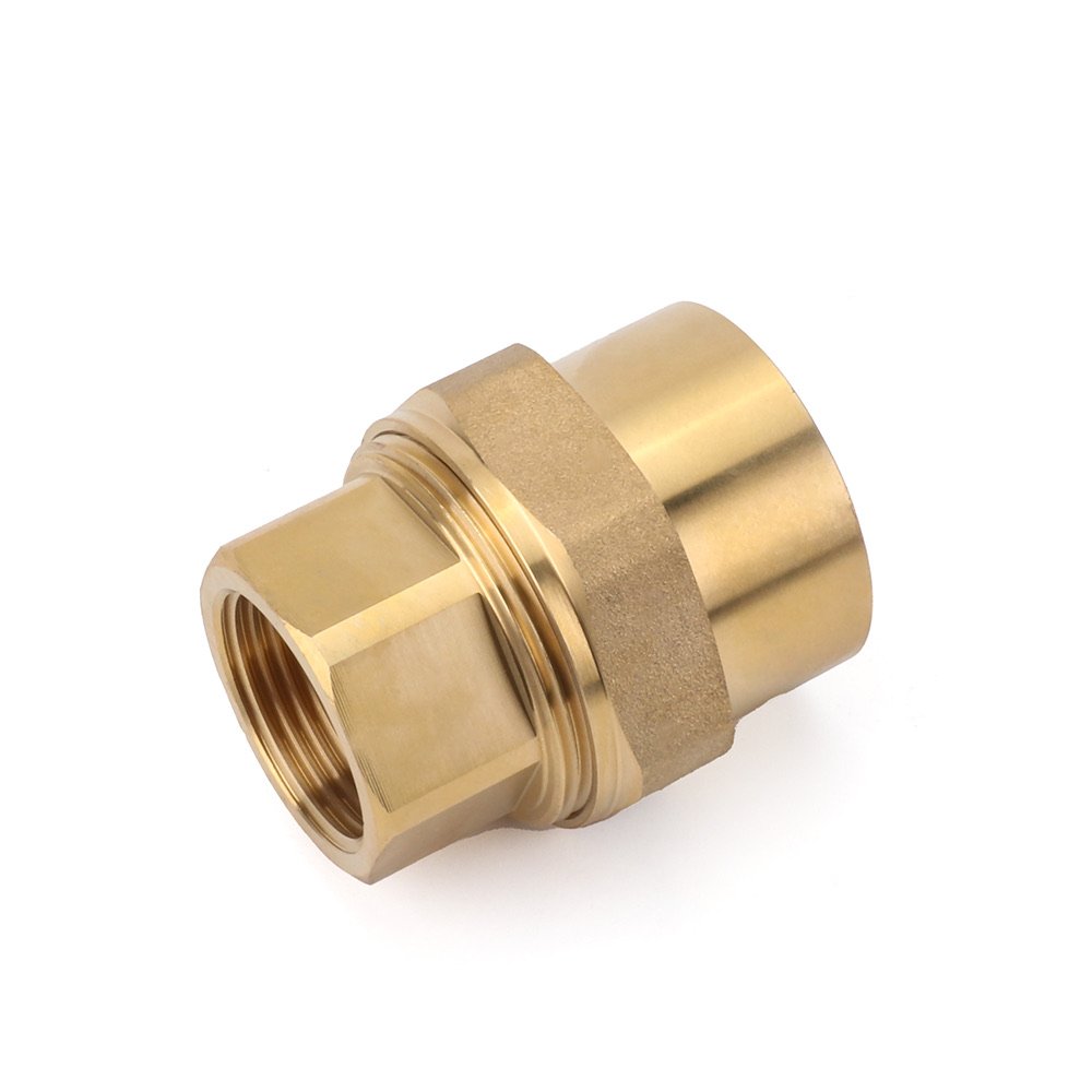 Hitze brass female coupling socket union fitting