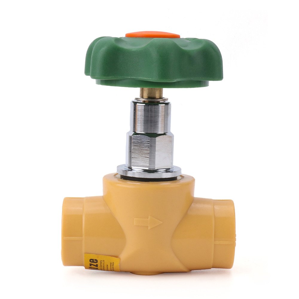 Hitze PP-R gate valve for heat-fusion PP-R lines