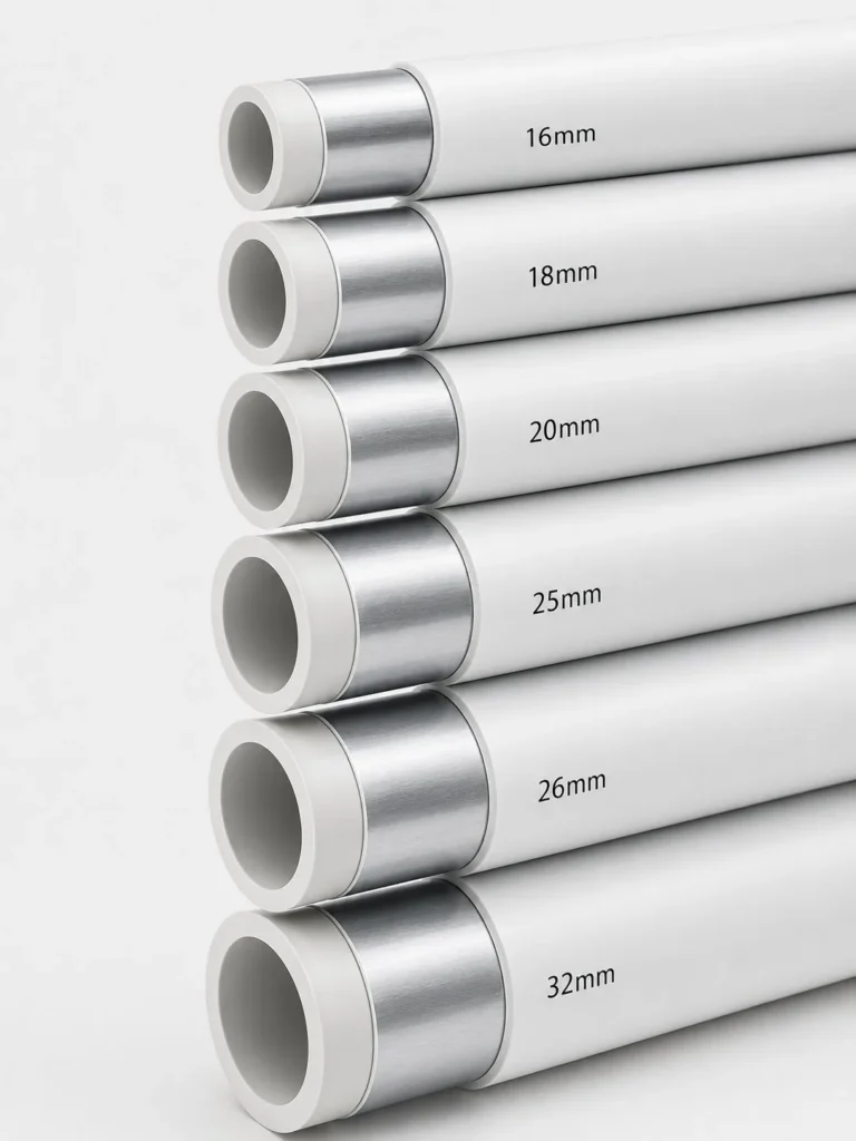 PEX & Multilayer Pipe Sizing: 16/20/25/32mm, Flow & Pressure