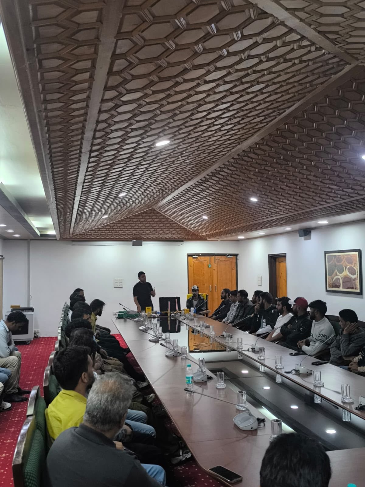 Plumbers fill the conference hall for the Hitze PPR training session in India