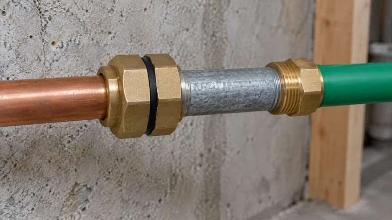 Dielectric Unions: Which Code Clause Requires One, Why They Fail, and What Plastic Pipe Changes