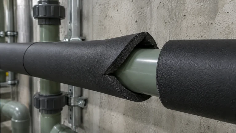 PPR Pipe Insulation Heat Loss: Calculate Thickness for Hot and Chilled Lines